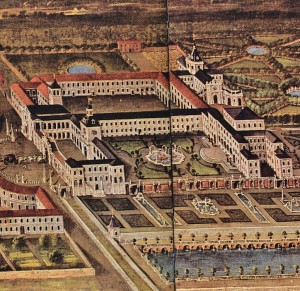 8) Palais de la Venaria Reale dans les environs de Turin pour la satisfaction des chasses ducales dès le reigne de Charles Emanuel II. Inspirant les besoins et l'orgueil des autres souverains de la période.